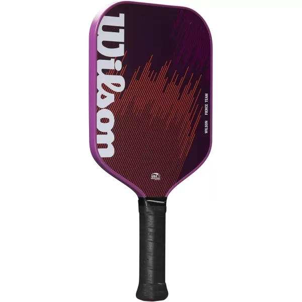 imageWILSON Fierce Series 13mm Pickleball Paddles  Grip Size 24 14quotPurple