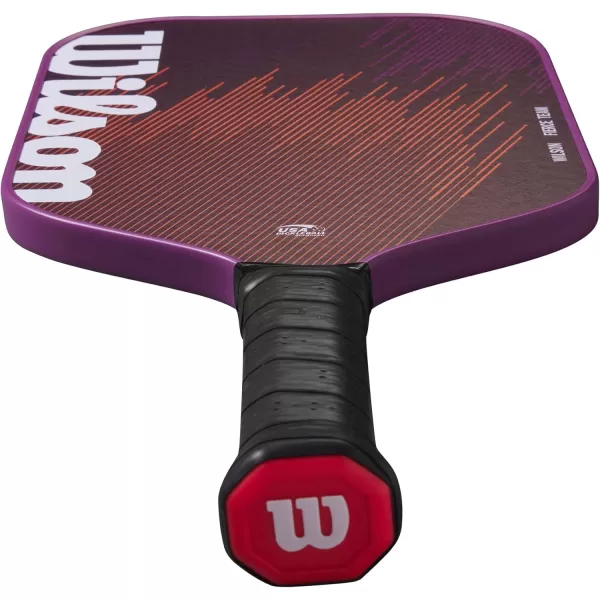 imageWILSON Fierce Series 13mm Pickleball Paddles  Grip Size 24 14quotPurple