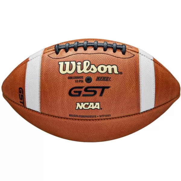 imageWILSON GST Leather Game Football  Official