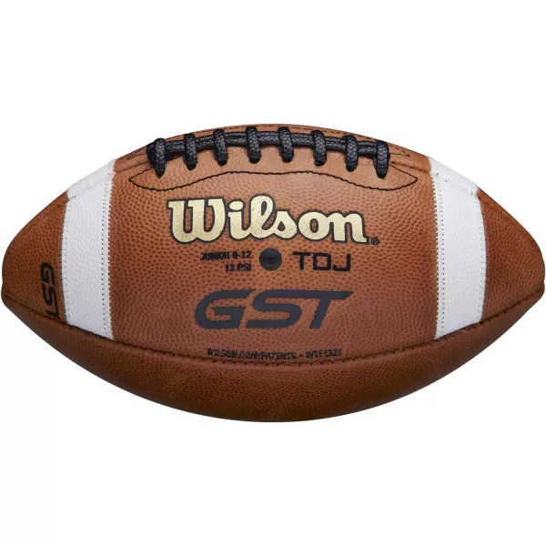 imageWILSON GST Leather Game FootballJunior