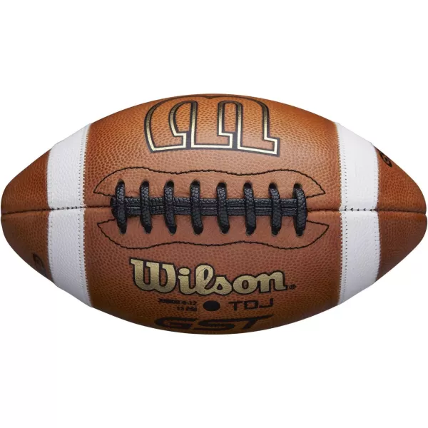 imageWILSON GST Leather Game FootballJunior