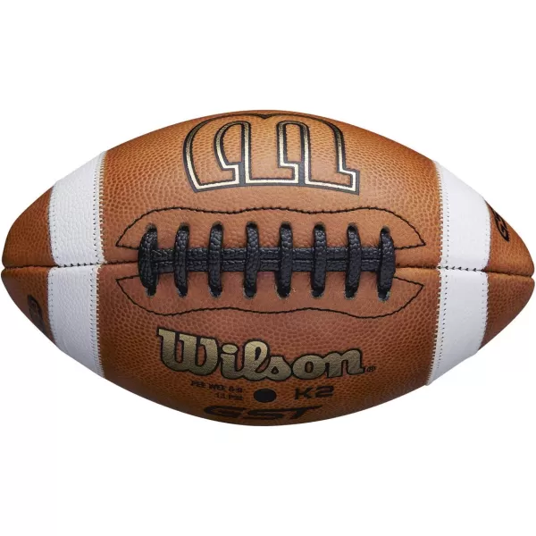 imageWILSON GST Leather Game FootballPee Wee