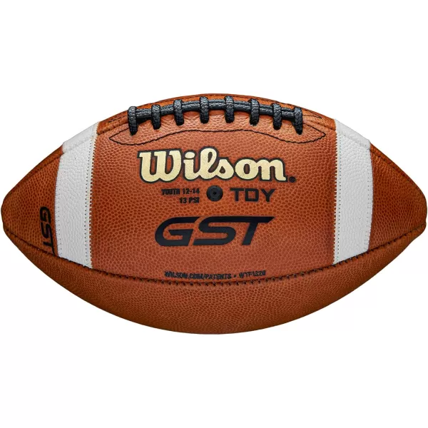 imageWILSON GST Leather Game FootballYouth