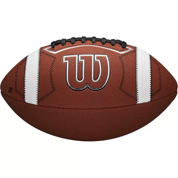 imageWILSON GST SpeedSkin One Football  Brown Official Size