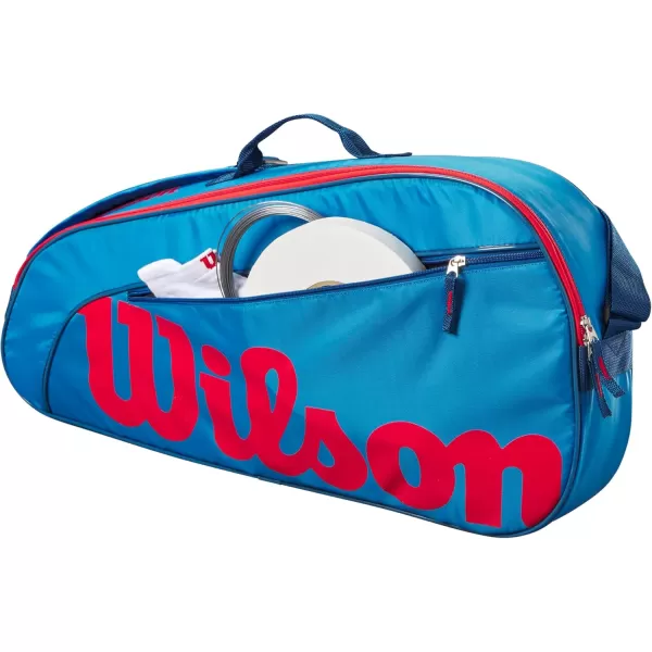 imageWILSON Junior Tennis Racket BagBlueOrange