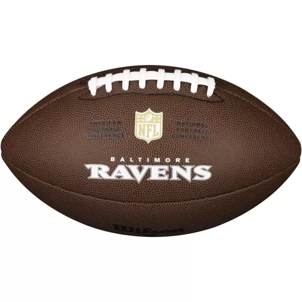 imageWILSON NFL Backyard Legend Football  Official SizeBaltimore Ravens