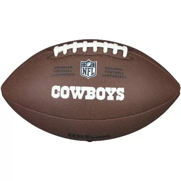 imageWILSON NFL Backyard Legend Football  Official SizeDallas Cowbooys