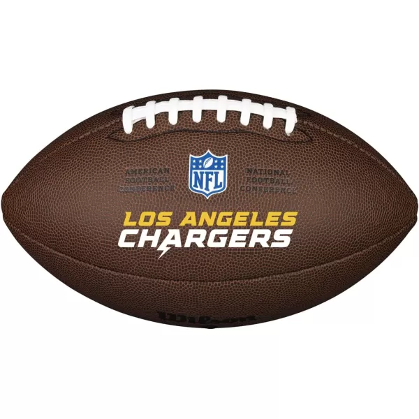 imageWILSON NFL Backyard Legend Football  Official SizeLos Angeles Chargers