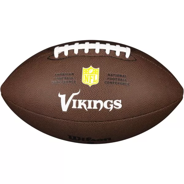 imageWILSON NFL Backyard Legend Football  Official SizeMinnesota Vikings