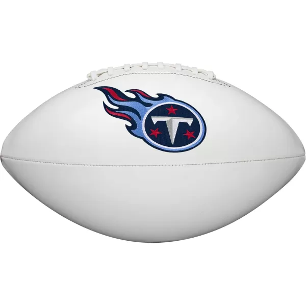 imageWILSON NFL Live Team Autograph FootballTennessee Titans