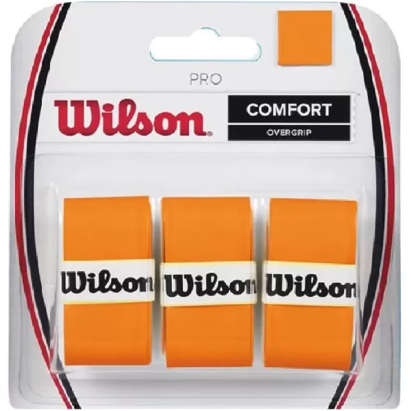 imageWILSON Pro Sensation Tennis Racket Overgrip Pro Sensation Black Pack of 12 Model WRZ4011BKOrange