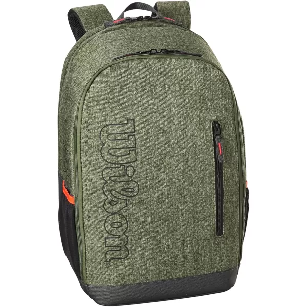 imageWILSON Team Tennis Racket Bag  Heather Green and Heather GreyHeather Green