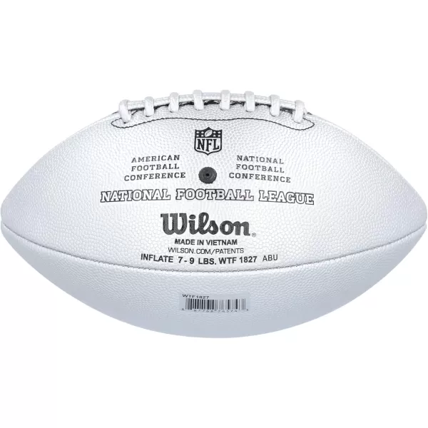 imageWilson NFL Authentic Footballs  The DukeSilver