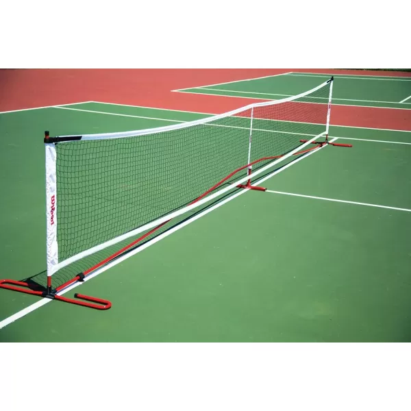 imageWilson Portable Pickleball Net SystemRedWhite