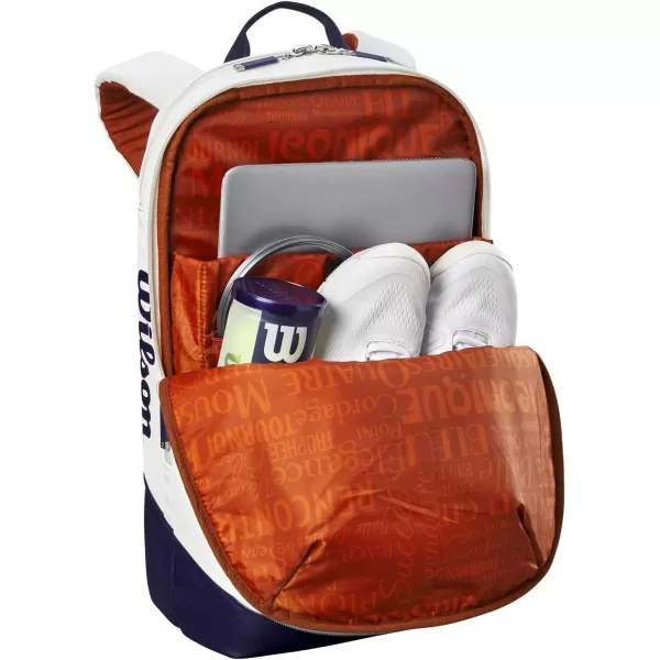 imageWilson Roland Garros Super Tour Tennis BackpackNavyWhite