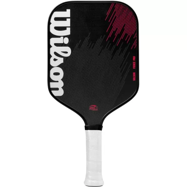 imageWILSON Fierce Series 13mm Pickleball Paddles  Grip Size 24 14quotBlackWhiteRed