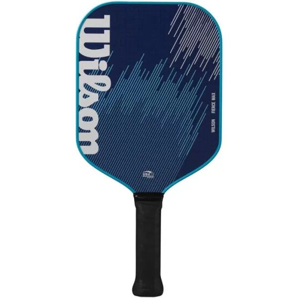 imageWILSON Fierce Series 13mm Pickleball Paddles  Grip Size 24 14quotBlueNavy