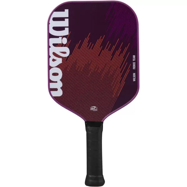 imageWILSON Fierce Series 13mm Pickleball Paddles  Grip Size 24 14quotPurple