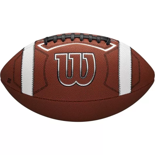 imageWILSON GST SpeedSkin One Football  Brown Official Size