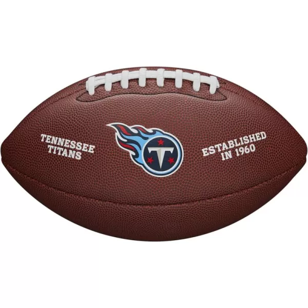 imageWILSON NFL Backyard Legend Football  Official SizeTennessee Titans