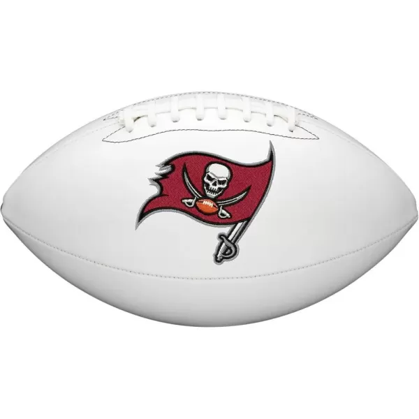 imageWILSON NFL Live Team Autograph FootballTampa Bay Buccaneers