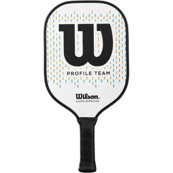 imageWILSON Sporting Goods Profile Team Pickleball Paddle  WhiteMulti