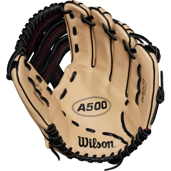 imageWILSON A500 Youth Baseball GlovesBlondeRedBlack