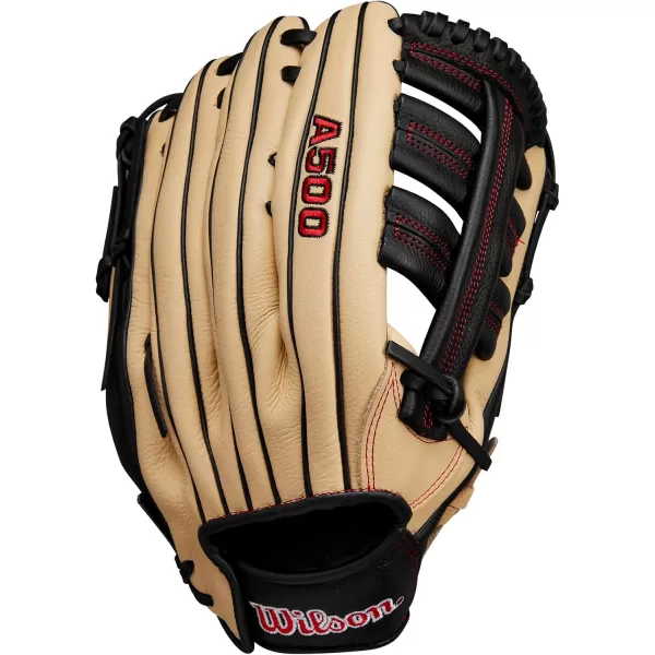 imageWILSON A500 Youth Baseball GlovesBlondeRedBlack