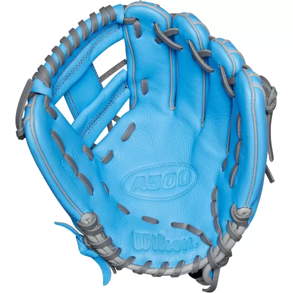 imageWILSON A500 Youth Baseball GlovesBlueGreyRed