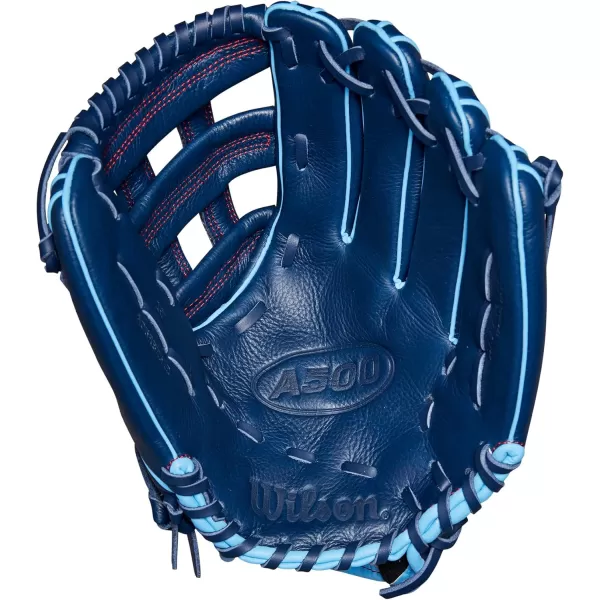 imageWILSON A500 Youth Baseball GlovesNavyBlueRed