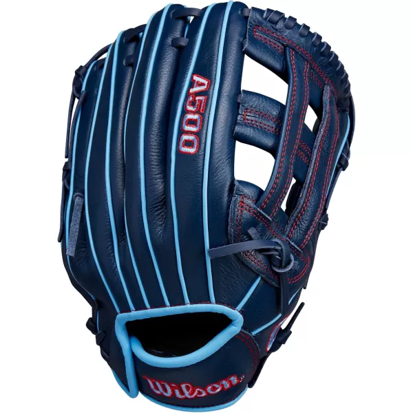 imageWILSON A500 Youth Baseball GlovesNavyBlueRed