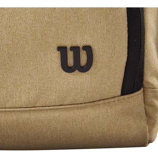 imageWILSON Lifestyle Foldover Tennis Backpack  Khaki Holds up to 2 Rackets