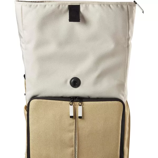 imageWILSON Lifestyle Foldover Tennis Backpack  Khaki Holds up to 2 Rackets