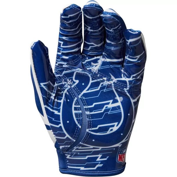 imageWILSON NFL Stretch Fit Football Gloves  Youth and Adult SizesIndianapolis Colts