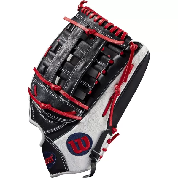 imageWilson A2000 SuperSkin Slowpitch Softball Glove SeriesBlackRed