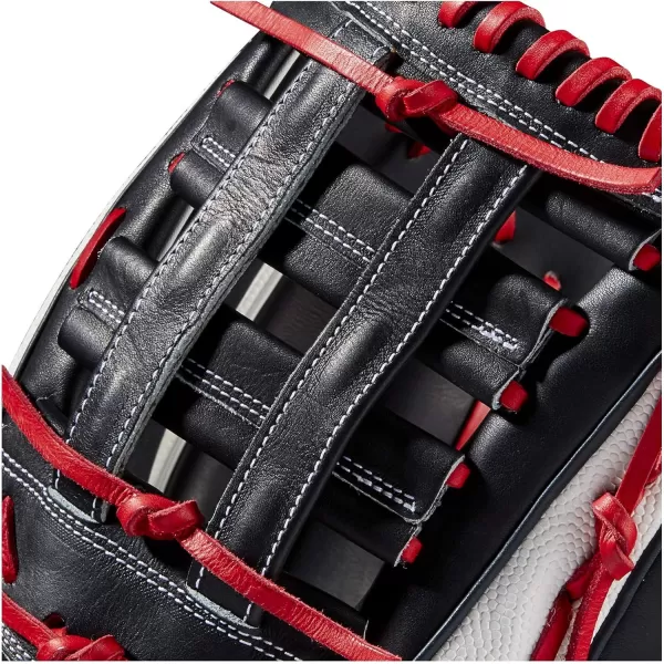 imageWilson A2000 SuperSkin Slowpitch Softball Glove SeriesBlackRed