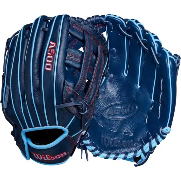 imageWILSON A500 Youth Baseball GlovesNavyBlueRed