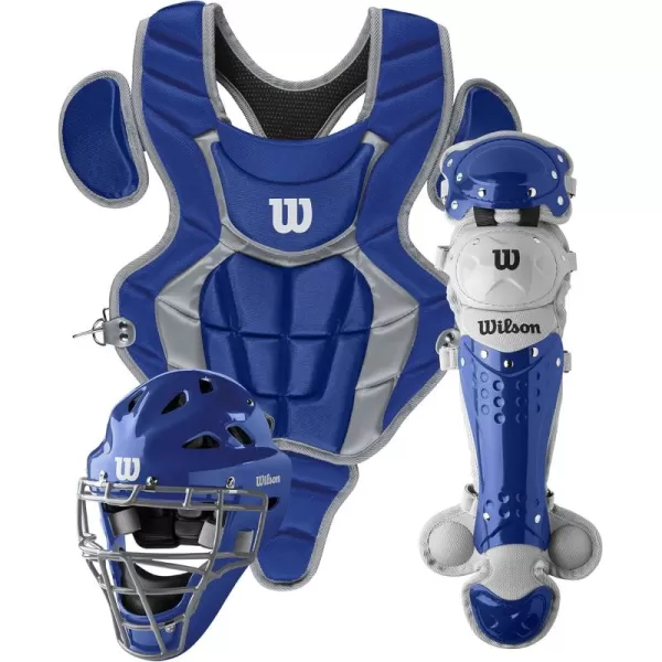 imageWILSON C200 Youth 3Piece Catchers Gear SetRoyal