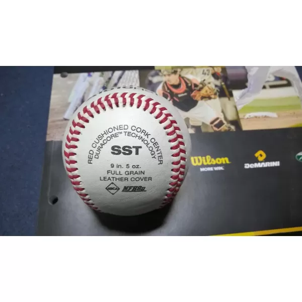 imageWILSON A 1010THS 1SST NFHS Stamped High School Baseballs 1Dozen