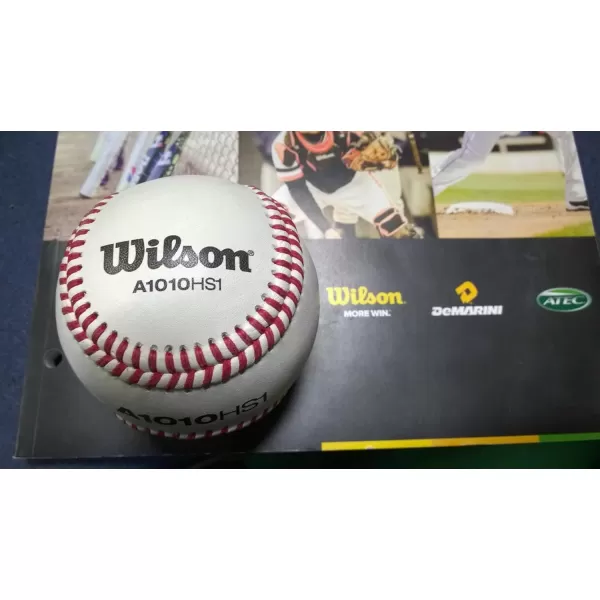 imageWILSON A 1010THS 1SST NFHS Stamped High School Baseballs 1Dozen