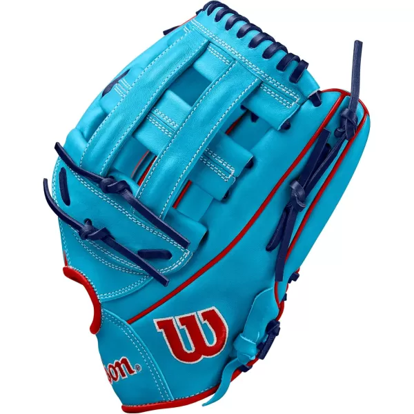 imageWILSON A2000 Outfield Baseball GlovesSky BlueRed