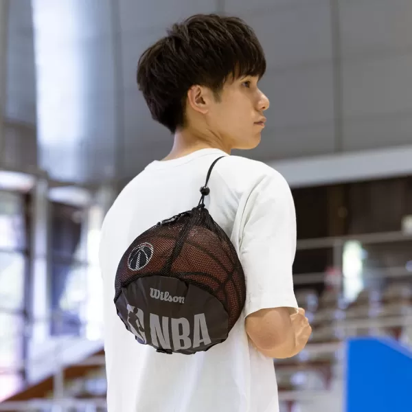 imageWILSON NBA Single Ball Basketball Bag  Black