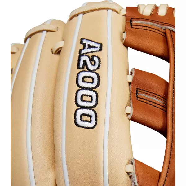 imageWILSON Winter 2024 A2000 Infield Baseball GlovesBlondeSaddle Tan