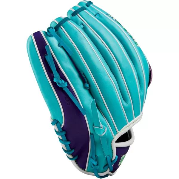 imageWILSON Winter 2024 A2000 Infield Baseball GlovesTealPurpleGreen