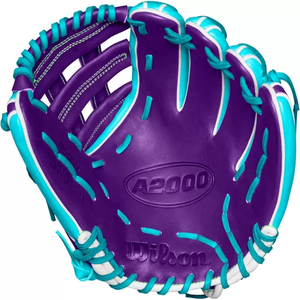 imageWILSON Winter 2024 A2000 Infield Baseball GlovesTealPurpleGreen