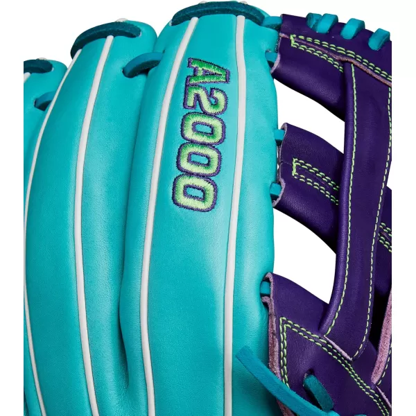 imageWILSON Winter 2024 A2000 Infield Baseball GlovesTealPurpleGreen