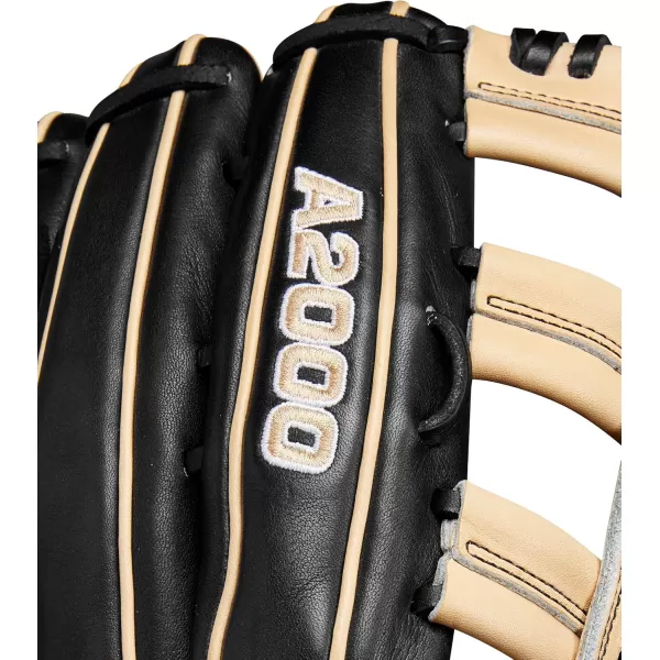 imageWILSON Winter 2024 A2000 Outfield Baseball GlovesCamo ForestBlackBlonde