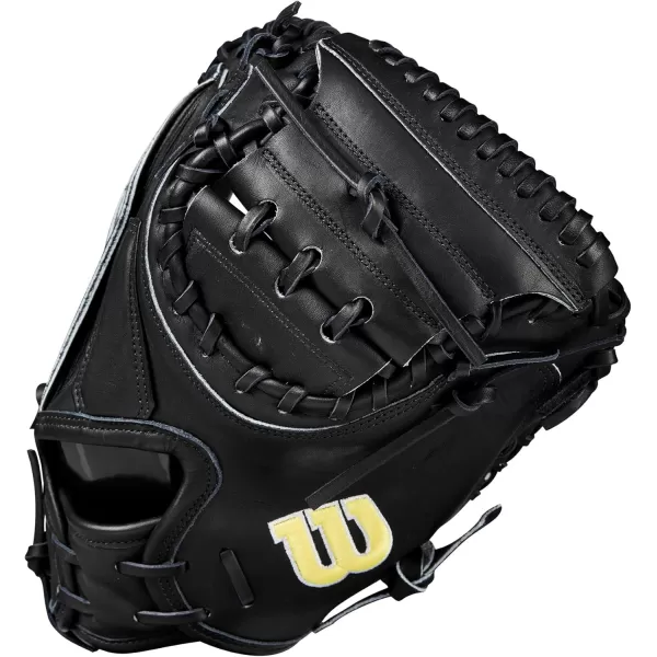 imageWilson 2024 A2000 Baseball Catchers Mitts  33quot and 335quotBlackYellow