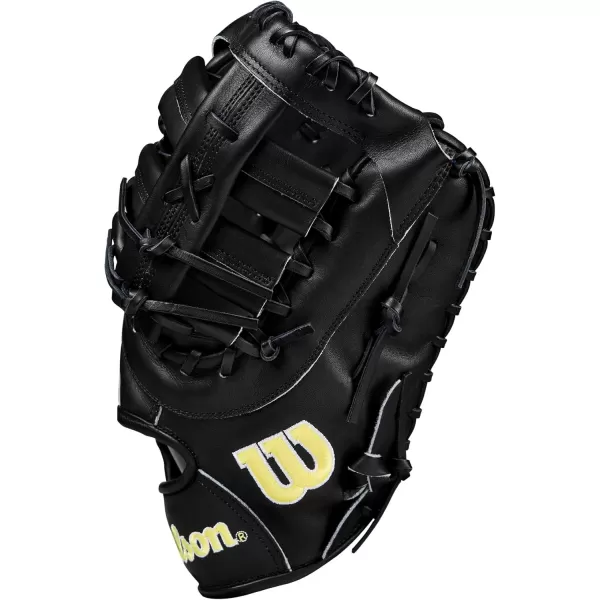 imageWilson 2024 A2000 Baseball First Base Mitts  125quotBlackYellow