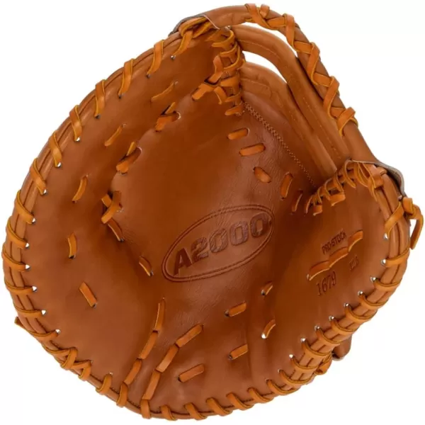 imageWilson 2024 A2000 Baseball First Base Mitts  125quotSaddle Tan